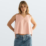 Camisa Básica Rosa claro