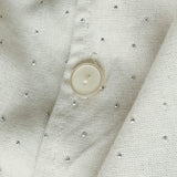 Camisa Pía crema mujer