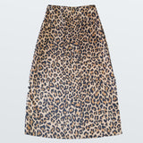 Falda Larga Esencial leopardo