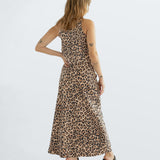 Falda Larga Esencial leopardo