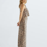 Falda Larga Esencial leopardo