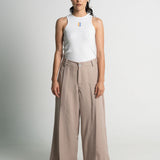 Pantalón Bari Crema Mujer