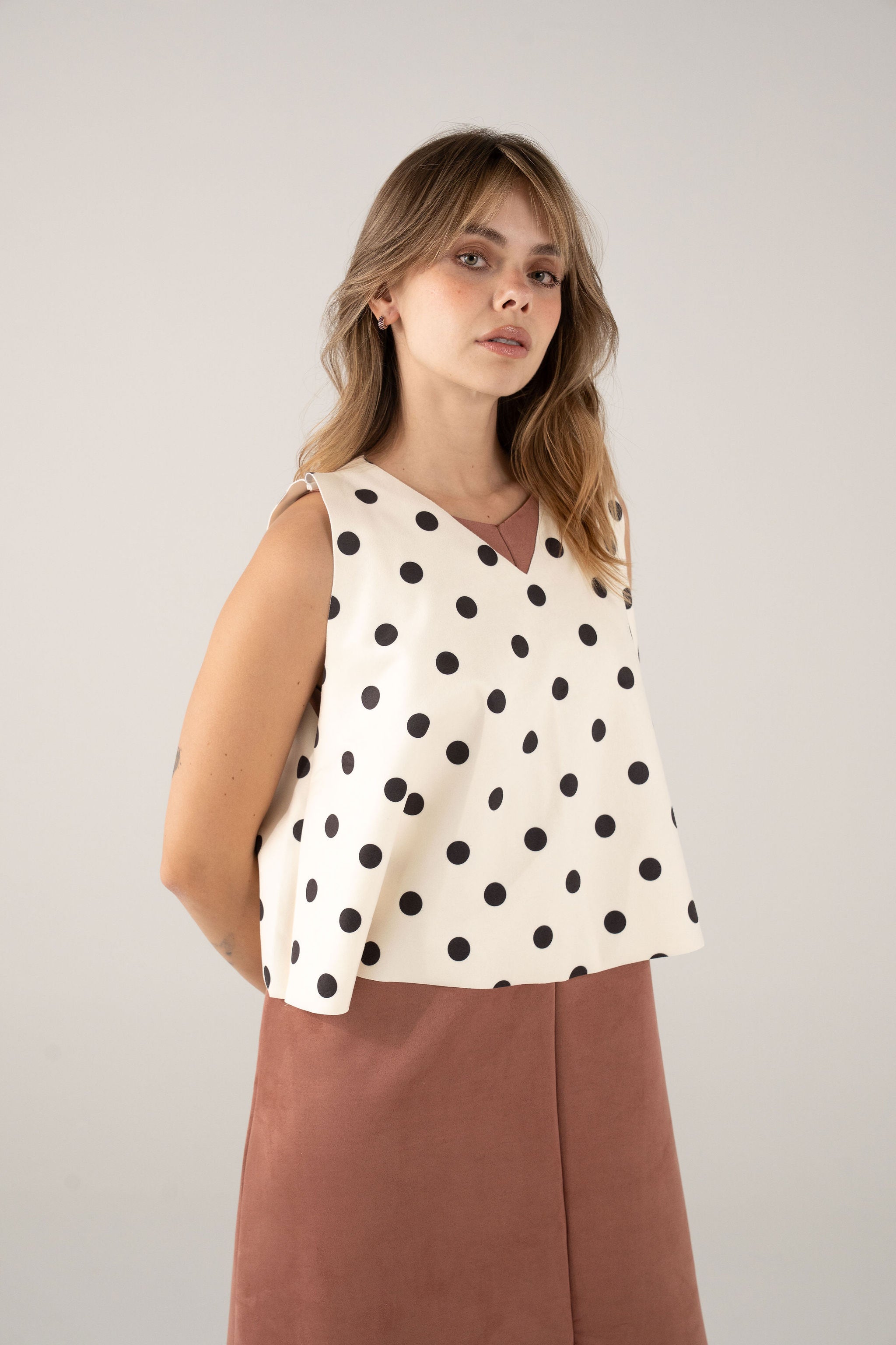 Camisa Básica Dots – Pura Clothes