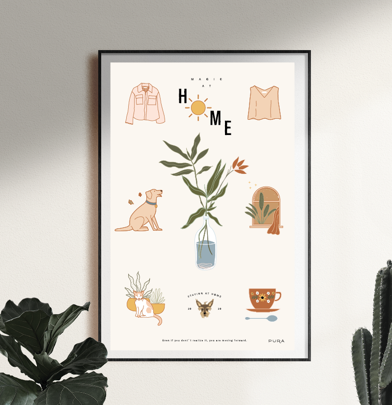 Magic at home - Free coloring