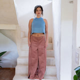 Pack x 2 Top cleo baby blue + Top cleo dots
