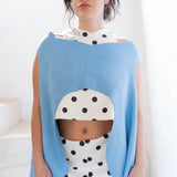 Capa Curva Baby blue