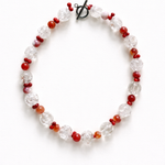 Collar Cuarzo y Coral - Pura Clothes