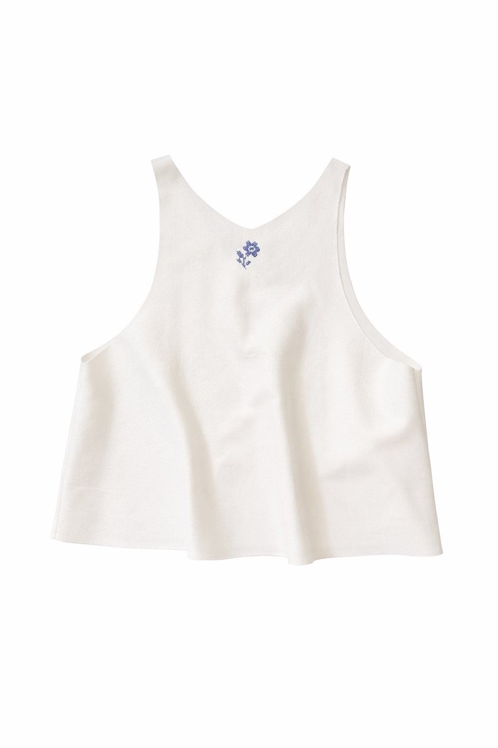 Top Cleo Marfil punto de cruz - Pura Clothes