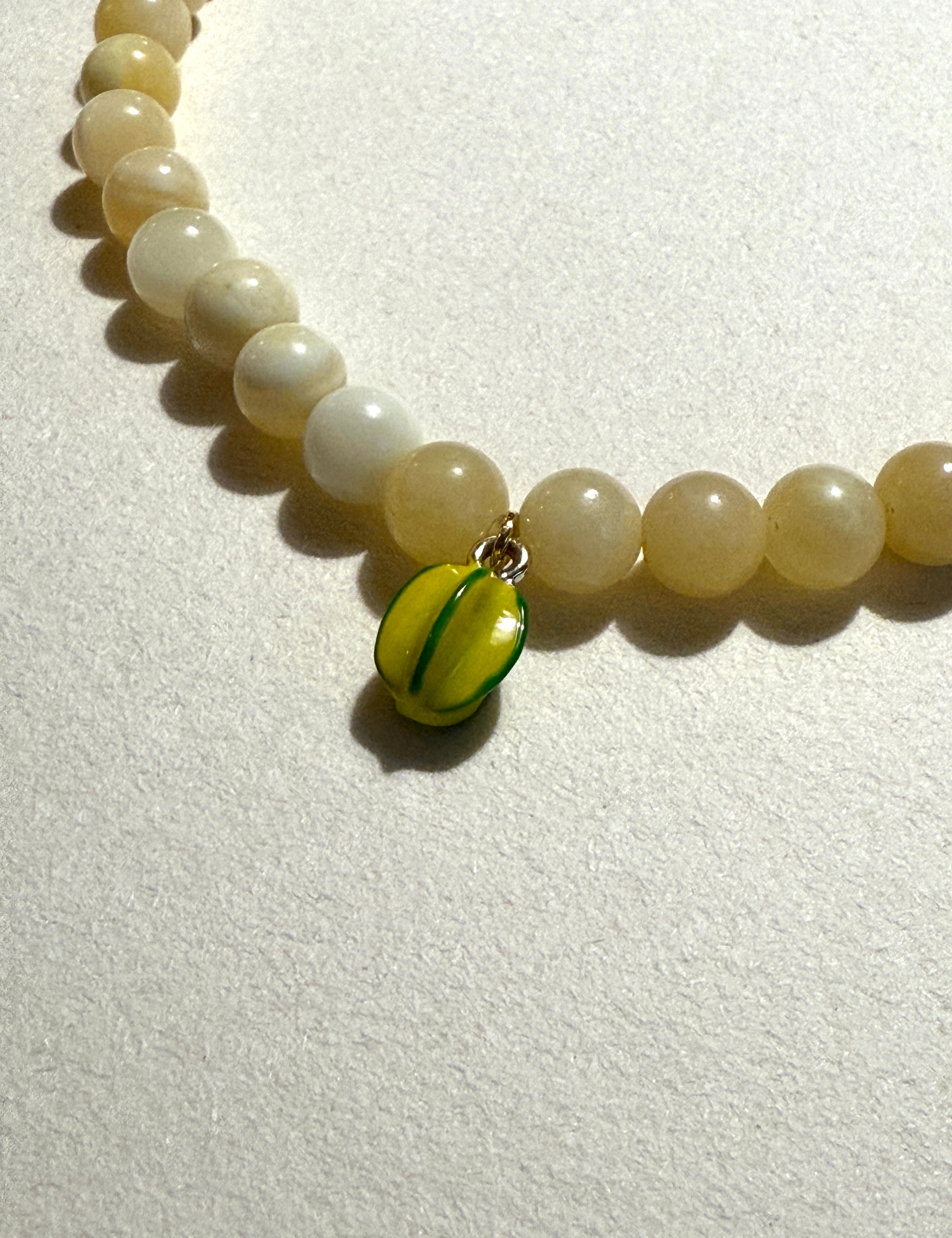Collar citrina & frutas