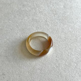 Anillo Jade Carey crema