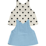 Pack x 2 Top cleo baby blue + Top cleo dots