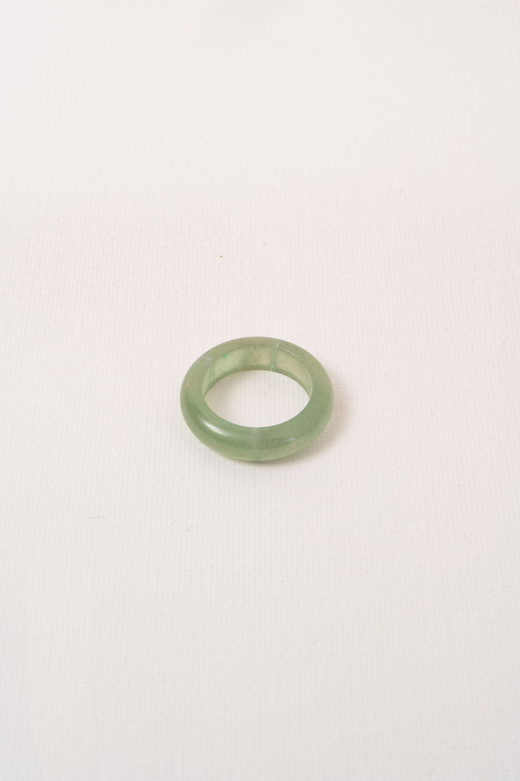 Anillo Cuarzo verde - Pura Clothes
