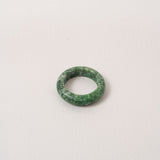 Anillo Jaspe verde - Pura Clothes