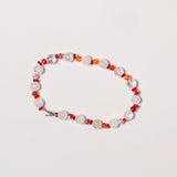 Collar Cuarzo y Coral