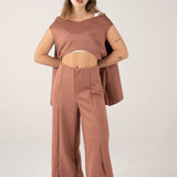 Pantalón Esencial Canela