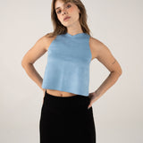 Pack x 3 Top cleo baby blue + Top cleo canela + Top cleo dots